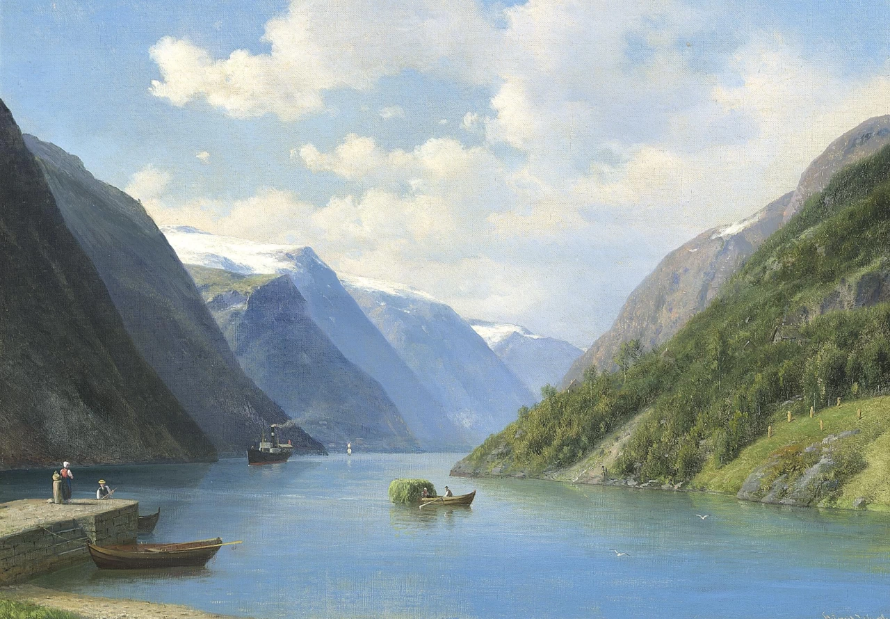 Sørfjorden a Odda nell'Hardanger